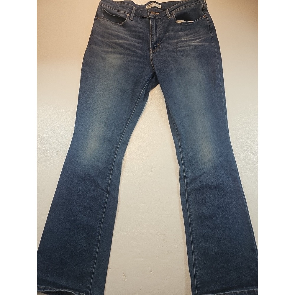 Signature By Levi Strauss Womens Jeans "Size 32x31.5" Mid-Rise Boot Cut Blue